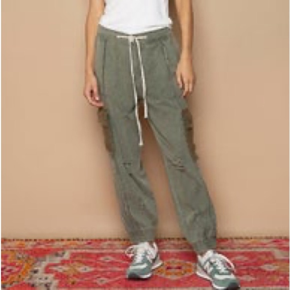 POL Knit Drawstring Pants with Pockets